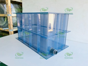 Tanques de Almacenamiento de PVC Transparente para Productos Químicos, Agua, Aceite y Combustible, con Garantía, Diseño Personalizado, 1 Año de Garantía, Hechos en Vietnam - Product Image 1