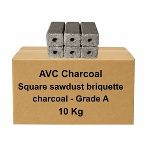 Briquetas de Carbón Cuadradas AVC B para Hookah, Cocina al Aire Libre y Barbacoa, con Caja Estándar, Económicas, Caja de 15 kg - Product Image 5