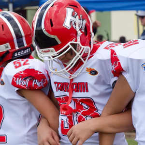 Customizable Kids American Football Jersey Short Sleeve <b>Polyester</b> Mesh Spandex <b>Shirt</b> for Youth Sublimation Print for Children - Product Image 2