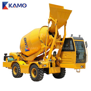 Camion <span class=keywords><strong>malaxeur</strong></span> à béton prêt à l'emploi avec <span class=keywords><strong>godet</strong></span> télescopique, chargement rapide, tambour produisant une mélange fraîche à tout moment et en tout lieu - Product Image 2