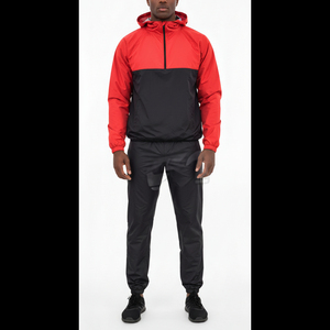 Custom Sauna Suit OEM Polyester PVC Fabric Sweat Suit Weight Loss Fitness Workout Suit Manufacturer Supplier Worldwide - Product Image 3