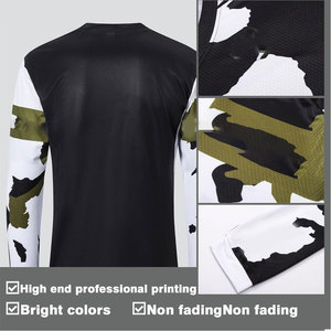 Maillots de sport pour hommes, chemise de descente, vêtements d'été, excellent équipement, respirant, séchage rapide, léger, pour vélo de montagne, VTT, BMX - Product Image 5