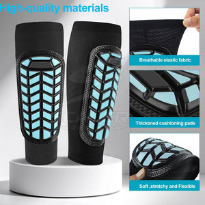 สนับแข้งฟุตบอลมืออาชีพ วัสดุ EVA น้ำหนักเบา ดีไซน์ยืดหยุ่น พร้อมแผ่นรองรับแรงกระแทก สำหรับการฝึกซ้อมและการแข่งขันระยะยาว - Product Image 4