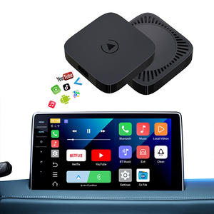 กล่อง Sudex Wireless Apple CarPlay Android Auto AI Box ระบบ Android 12 ความจุ 2+16GB สมาร์ทอะแดปเตอร์สำหรับ YouTube Netflix และทีวี สำหรับรถยนต์ที่มีระบบ CarPlay แบบใช้สาย - Product Image 2