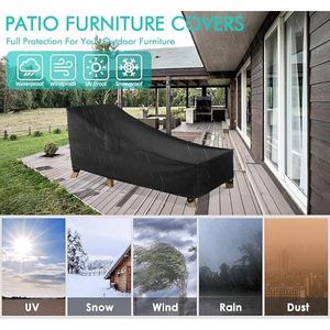WLEAFJ Copertura Impermeabile Resistente per Chaise Longue da Patio, Coperture per Mobili da Esterno - Product Image 2