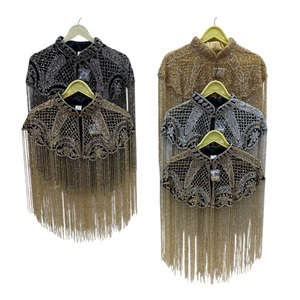 Vestido de Terciopelo con Cuentas 100% Algodón Hecho a Mano de Alta Calidad 2026 para Mujer, Disponible a Precio de Mayoreo para Exportación - Product Image 1