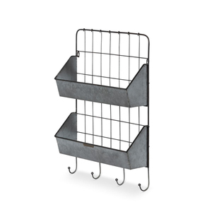 Maceta Moderna Redonda de Metal Galvanizado para Pared, Decorativa para Interiores y Exteriores, para Colgar Suculentas y Hierbas, para Decoración del Hogar y Balcón - Product Image 2