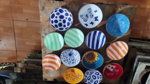 ชามเคลือบแล็คเกอร์กะลามะพร้าวทำด้วยมือพร้อมไข่ฝังเป็นมิตรต่อสิ่งแวดล้อมสำหรับตกแต่งบ้านและของขวัญ - Product Image 4