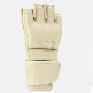 ถุงมือ MMA สำหรับผู้ใหญ่รุ่นใหม่ คุณภาพสูง หนังแท้ พร้อมที่จับมือ - Product Image 4