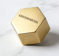Prensapapeles de Metal Personalizado, Asequible, Maestrosamente Minimalista, Pulido, Premium, Atemporal, Artístico, de Textura Lujosa