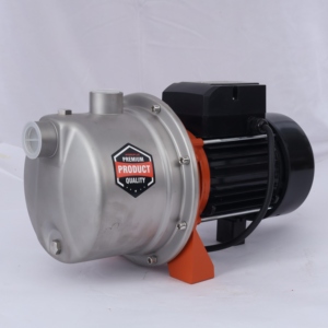 Pompe à jet haute pression Hydroplus International 1HP en acier inoxydable, surpresseur d'eau 65L/min 220V pour toutes les applications aquatiques - Product Image 1