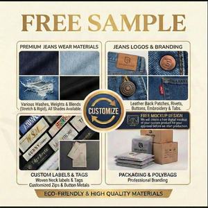 Nuevo logotipo personalizado Diseño elegante Fácil de usar Chaquetas de hombre, chaquetas de hombre, chaqueta para hombre Chaqueta de mezclilla de tendencia Hombres - Product Image 5