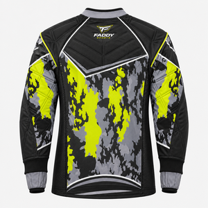 Custom Padded Paintball Jersey Long Sleeve Breathable Sublimation Team Tactical Camo <b>Shirt</b> Motocross Apparel - Product Image 2