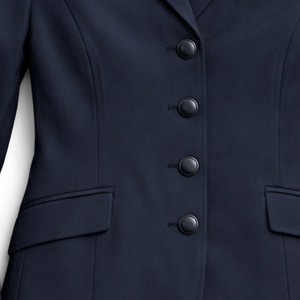 Chaqueta Clásica Azul Marino para Espectáculos Ecuestres, Chaqueta de Salto, Blazer Profesional para Competencias de Equitación - Product Image 3