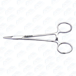 Soporte de aguja de acero inoxidable para uso médico veterinario quirúrgico Instrumentos quirúrgicos de acero inoxidable Soporte de aguja Halsey - Product Image 6