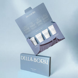 K-Beauty cosmetic travel kit collagen skincare home-care clinically effect Della born gel cleanser cream <b>serum</b> essence sunscreen - Product Image 3