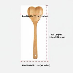Natural Wooden <b>Spoon</b> Eco Friendly Kitchen Utensil Handmade Wood <b>Spoon</b> Cooking <b>Serving</b> <b>Spoon</b> for Home Kitchen Use - Product Image 2
