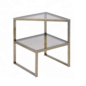 Mesa de Centro de Diseño Estándar Moderno Mármol superior único con metal Alta calidad Recién llegado Muebles de artesanía india Venta superior - Product Image 1