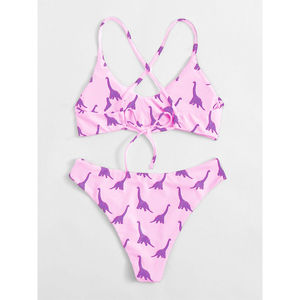 Conjunto de Bikini de Alta Calidad para Mujer, Traje de Baño de Dos Piezas, Ropa de Playa, Traje de Baño de Verano - Product Image 2