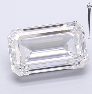 Diamante Cultivado en Laboratorio con Certificación IGI, Corte Esmeralda de 4.73 CT, Color E, Claridad IF, CVD LG 732535231 ROYAL GEMS para Joyería - Product Image 3