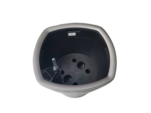 Maceta de autorriego, duradera y ecológica, perfecta para interiores/exteriores, mantiene el suelo húmedo, fácil de cuidar para una vida saludable y próspera - Product Image 4