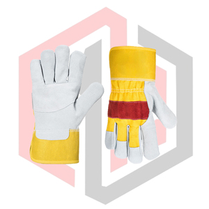 ถุงมือหนังคลาสสิกเสริมความแข็งแรงแบบตรง ขนาด 26 ซม. ป้องกันไฟฟ้าสถิต ปราศจากซิลิโคน ทนต่อการฉีกขาด สำหรับดับเพลิง นุ่ม ยืดหยุ่น - Product Image 4