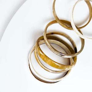 Most and Hot Sell Buffalo Horn <b>Bracelet</b> Used to create versatile and natural looking statement pieces and <b>stacked</b> bangles. - Product Image 2