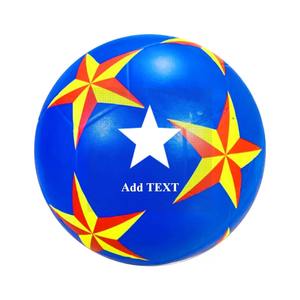 Ballon de football de taille officielle 5, personnalisé avec logo imprimé, en cuir PU, TPU, PVC de qualité, pour l'entraînement - Product Image 3