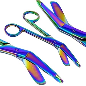 Tijeras de vendaje para episiotomía Stadler, 22 cm, base de instrumentos quirúrgicos, tijeras Lister de patrón pesado - Product Image 4