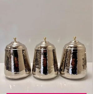 Copper Canister Perfect For Cafe And Restaurant Use For Elegant Food Storage And Serving Ingredients Wholesale From India - Product Image 4