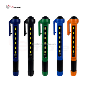 Lematec LED Work Pen Light 6x0.5W SMD Magnetic Clip Workshop Home Use Bright Illumination DIY Grade - Product Image 1