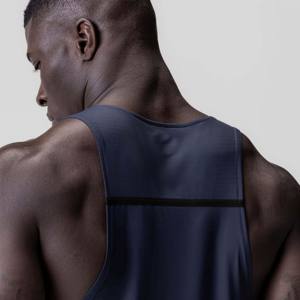 Servicio ODM personalizado, camisetas sin mangas para hombre en grandes cantidades, ropa de entrenamiento para gimnasio, camisetas sin mangas de alta calidad hechas a medida para hombre - Product Image 6