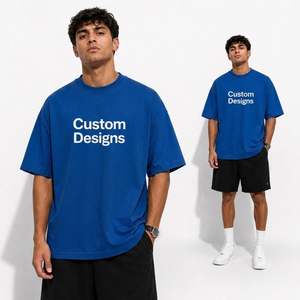 Fabricants de t-shirts en gros, 100% coton, t-shirts graphiques surdimensionnés personnalisés, vêtements de sport, t-shirts unisexes surdimensionnés, tailles plus grandes - Product Image 4