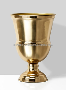 Haute qualité nouvelle urne en laiton fleur Vase Unique coloré artisanat moderne pour salon Table mariage décorations de noël - Product Image 6