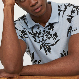 Polos de Talla Grande para Hombre, 100% Algodón, Manga Corta, Transpirables, para Golf, Servicio OEM - Product Image 4