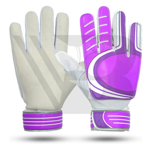<b>Custom</b> Leather Professional Goalkeeper Gloves High Quality Breathable Adjustable Velcro Closure Non-Slip Waterproof Made - Product Image 6