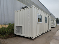 Café modulaire préfabriqué Etodevice, bâtiment commercial clé en main, restaurant en conteneur transformé pour la restauration et les barbecues en plein air