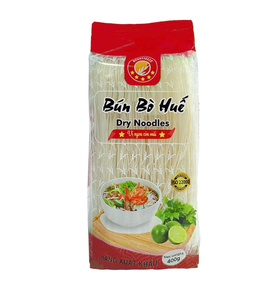 เส้นก๋วยเตี๋ยวแห้งมาตรฐานส่งออกพรีเมียม แบบดั้งเดิมของเวียดนาม สำหรับทำโฟแบบเร็ว คุณภาพเยี่ยมจากผู้ผลิต - Product Image 1