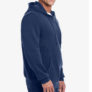 Sudadera con capucha de algodón grueso GSM para hombre, para uso invernal, tela gruesa, logotipo personalizado, suministro al por mayor de fabricantes - Product Image 5