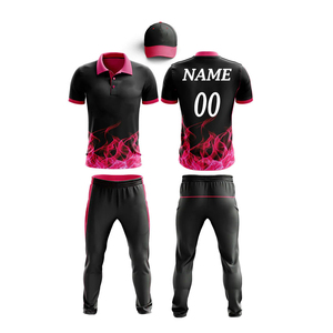 Uniformes de cricket les plus vendus, design de maillot sublimé de haute qualité, uniformes de cricket personnalisés avec logo de marque et nom d'équipe - Product Image 2