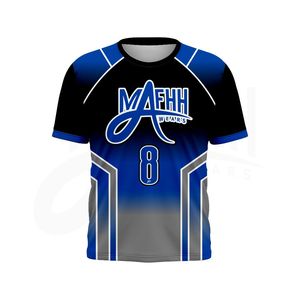 Wholesale Full Sublimation Custom Logo <b>Tshirt</b> Printing <b>Polyester</b> T Shirt Sublimated Printed T-shirts Design BY MAFHH WEARS - Product Image 2