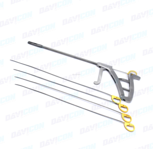 เครื่องมือผ่าตัดคุณภาพพรีเมียม Davicon Scorpion Knee Suture Passer แบบใช้มือ 5 เข็ม ทำจากสแตนเลส ได้รับการรับรองมาตรฐาน CE - Product Image 3