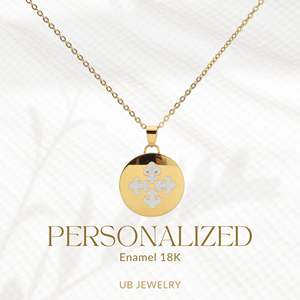 Collar con nombre de acero inoxidable de gama alta minimalista único hecho a medida para hombres joyería colgante chapada en oro de 18 quilates con MOQ bajo - Product Image 2