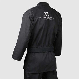 Tenue de karaté OEM pour homme en coton doux et respirant – Veste, pantalon et ceinture assortie – Fournisseur d'usine 2026 - Product Image 3