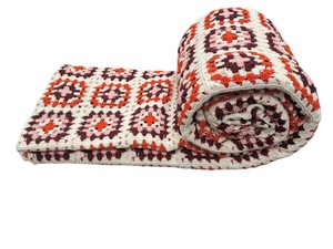 Tissu en dentelle tissée carrée peignée multicolore de qualité supérieure au mètre, léger, motif géométrique rétro, pour vêtements de mode - Product Image 2