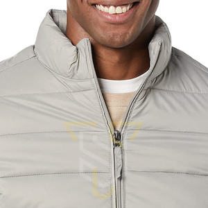 Concevez votre propre veste matelassée personnalisée, imperméable, décontractée, pour homme, veste d'hiver matelassée - Product Image 5