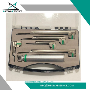 Équipement d'anesthésie vétérinaire, laryngoscope manuel Power Miller, acier inoxydable, certifié CE, garantie 1 an - Product Image 6