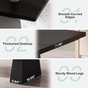 Tavolo da Pranzo con Scrivania Integrata per Multiuso e Seduta Confortevole - Product Image 2