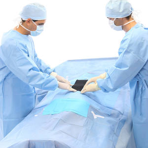 Pack chirurgical de laparotomie à usage unique de haute qualité – Kit de draps stériles jetables de classe I pour adultes, stérilisation EO, durée de conservation de 3 ans - Product Image 1