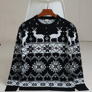 ชุดคอมโบครอบครัว เสื้อกันหนาวคริสต์มาส คอปกยาว ทรงปกติ เนื้อผ้านุ่มพิเศษ อุ่นสบาย คุณภาพดี - Product Image 6